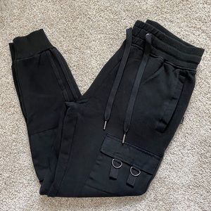 Black joggers